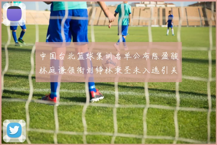 中国台北篮球集训名单公布陈盈骏林庭谦领衔刘铮林秉圣未入选引关注